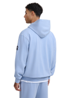 Sandbanks Mineral Wash Hoodie - Dusty Blue