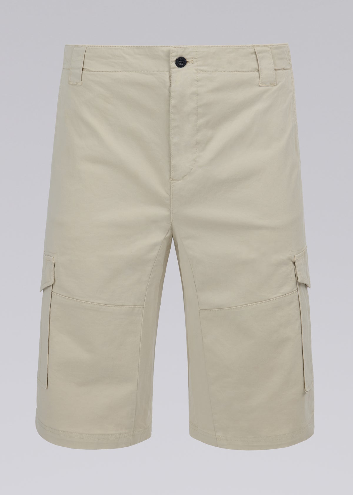 Sandbanks Badge Logo Cargo Short - Stone