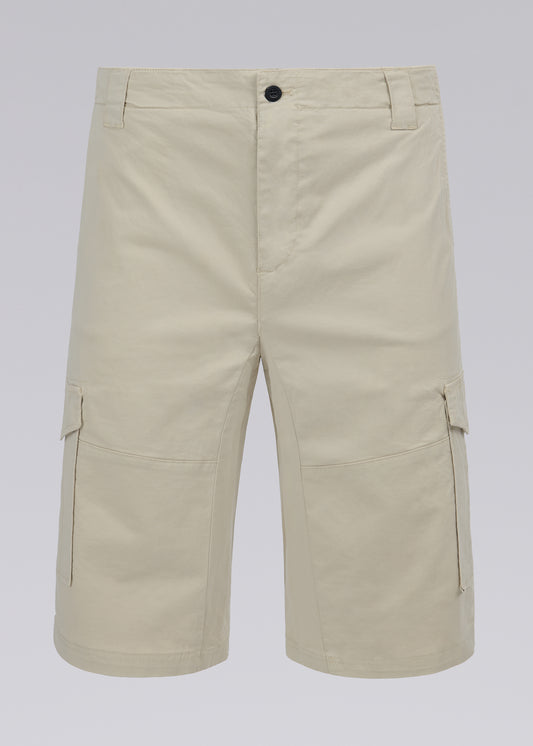 Sandbanks Badge Logo Cargo Short - Stone