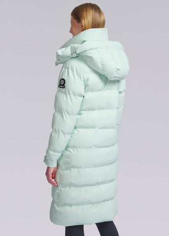 Sandbanks Haven Oversized Long Puffer - Mint - Sandbanks