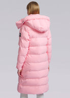 Sandbanks Haven Oversized Long Puffer - Crystal Rose - Sandbanks