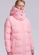 Sandbanks Haven Oversized Long Puffer - Crystal Rose - Sandbanks