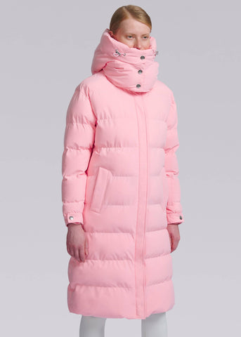 Sandbanks Haven Oversized Long Puffer - Crystal Rose - Sandbanks