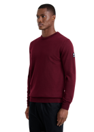 Sandbanks Merino Wool Crew Neck Jumper - Port