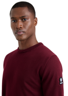 Sandbanks Merino Wool Crew Neck Jumper - Port