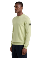 Sandbanks Merino Wool Crew Neck Jumper - Sage