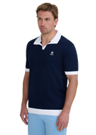 Revere Collar Polo - Navy
