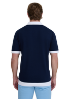 Revere Collar Polo - Navy