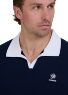 Revere Collar Polo - Navy