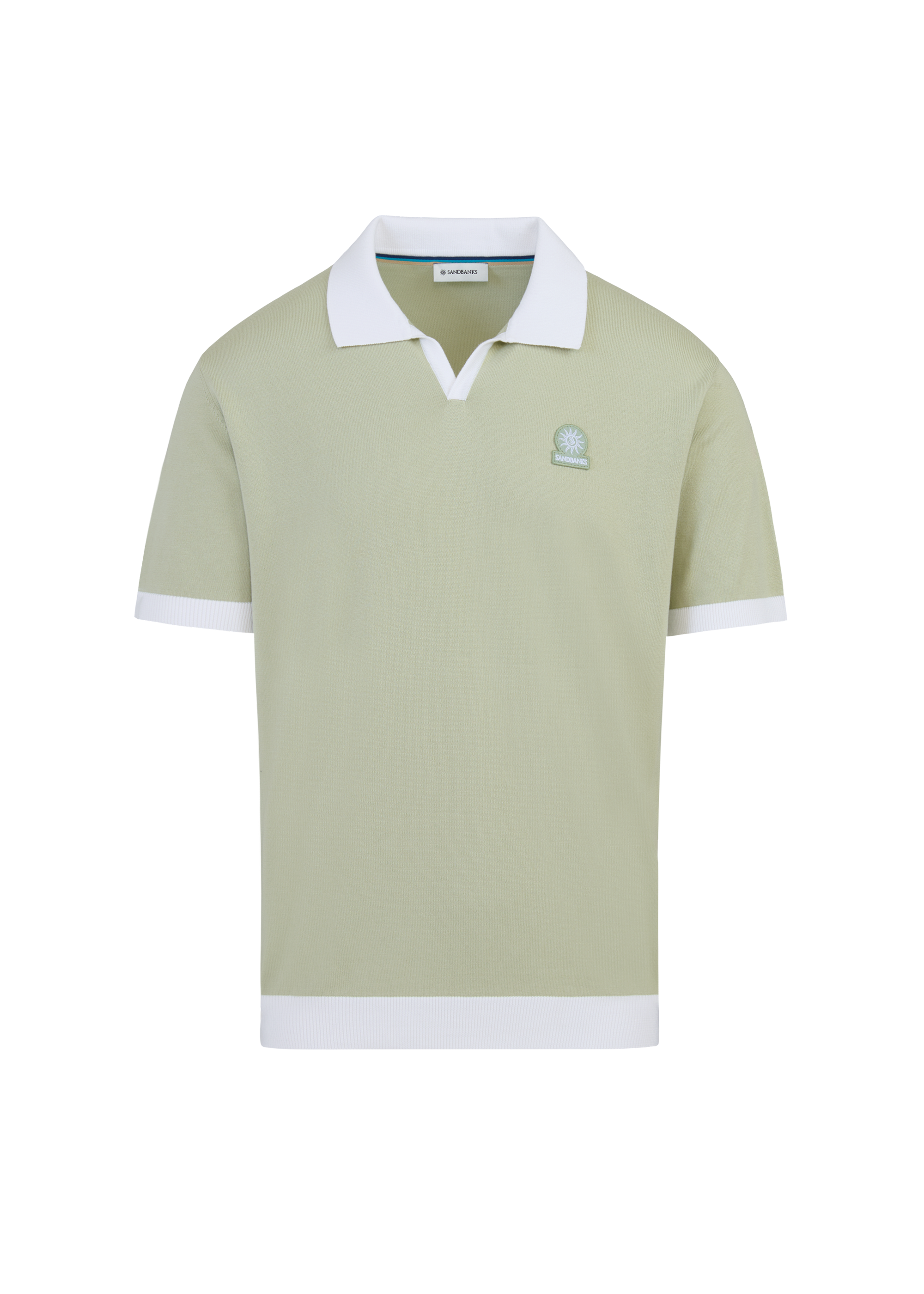 Revere Collar Polo - Sage