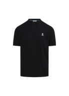 Merino Wool Knitted T-Shirt - Black