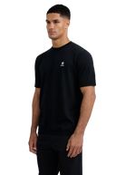 Merino Wool Knitted T-Shirt - Black