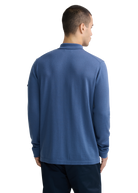 Sandbanks Merino Wool Zip Polo Shirt - Teal