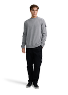 Sandbanks Tech Knitted Jumper - Light Grey