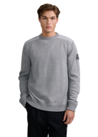 Sandbanks Tech Knitted Jumper - Light Grey