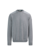 Sandbanks Tech Knitted Jumper - Light Grey