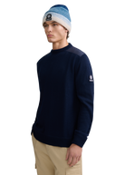 Sandbanks Tech Knitted Jumper - Navy
