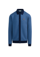 Sandbanks Knitted Long Sleeve Polo Shirt - Teal