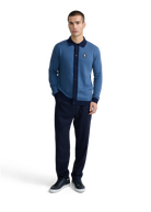 Sandbanks Knitted Long Sleeve Polo Shirt - Teal