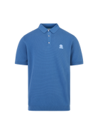 Waffle Knitted Polo Shirt - Teal