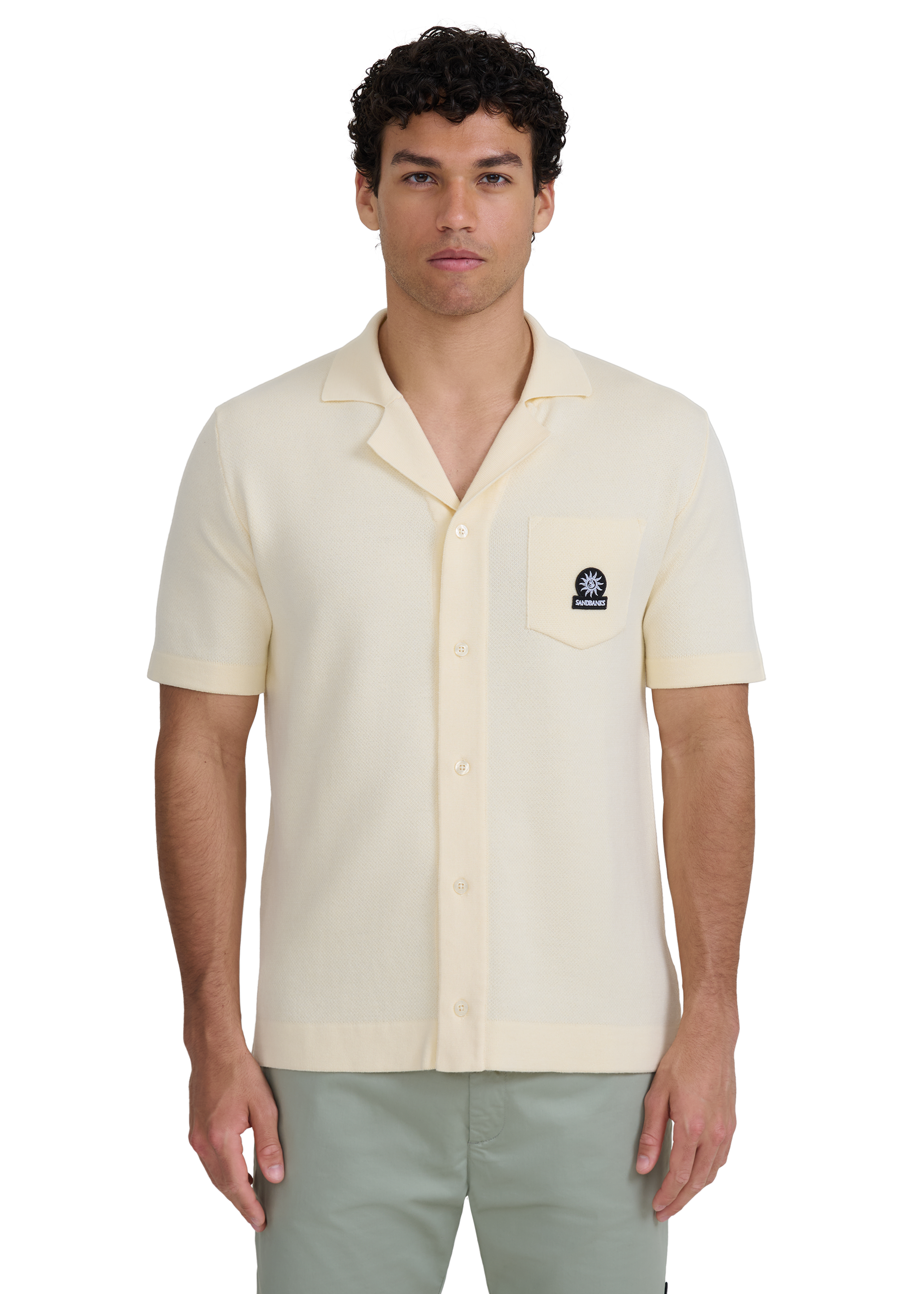 Revere Knitted Shirt - Natural