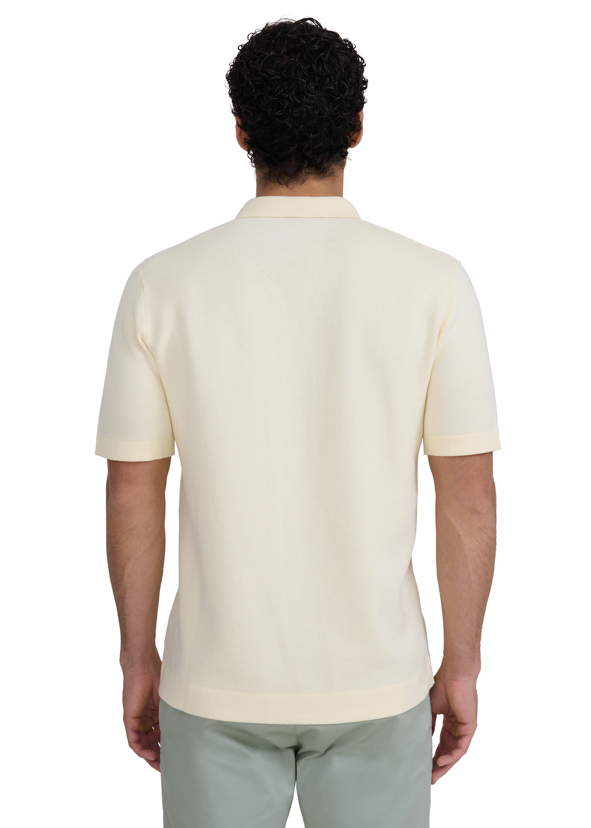 Revere Knitted Shirt - Natural
