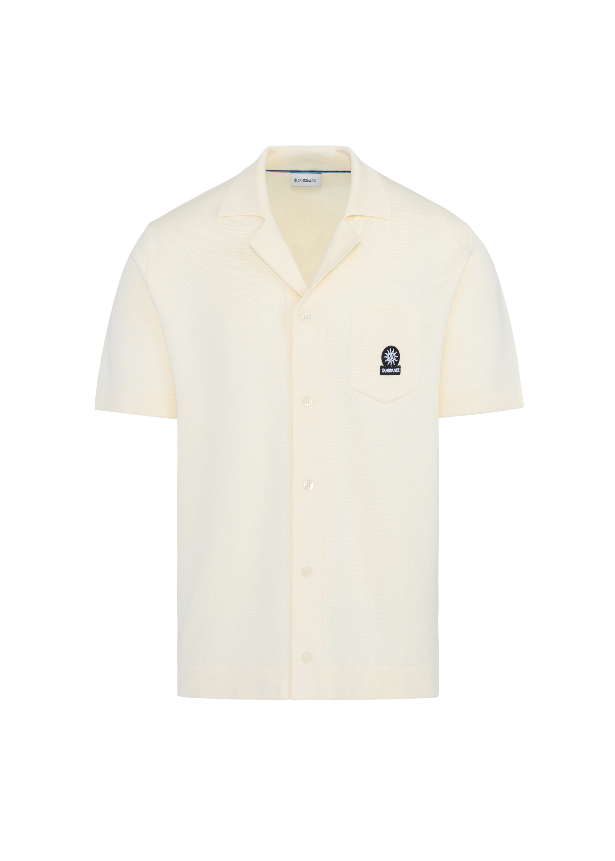 Revere Knitted Shirt - Natural