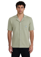 Revere Knitted Shirt - Sage