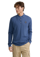 Merino Wool Button Polo Shirt - Teal