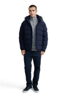 Technical Panelled Knit Quarter Zip - Light Grey