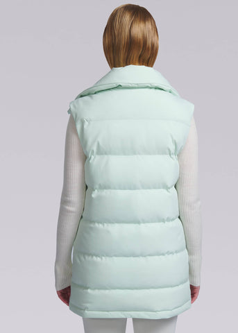 Sandbanks Lagoon Long Gilet - Mint - Sandbanks