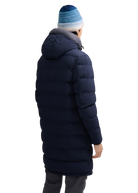 Sandbanks Branksome Long Puffer Jacket - Navy
