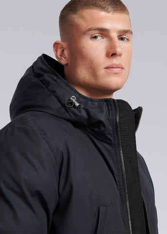 Sandbanks Canford Terrace Jacket - Black - Sandbanks