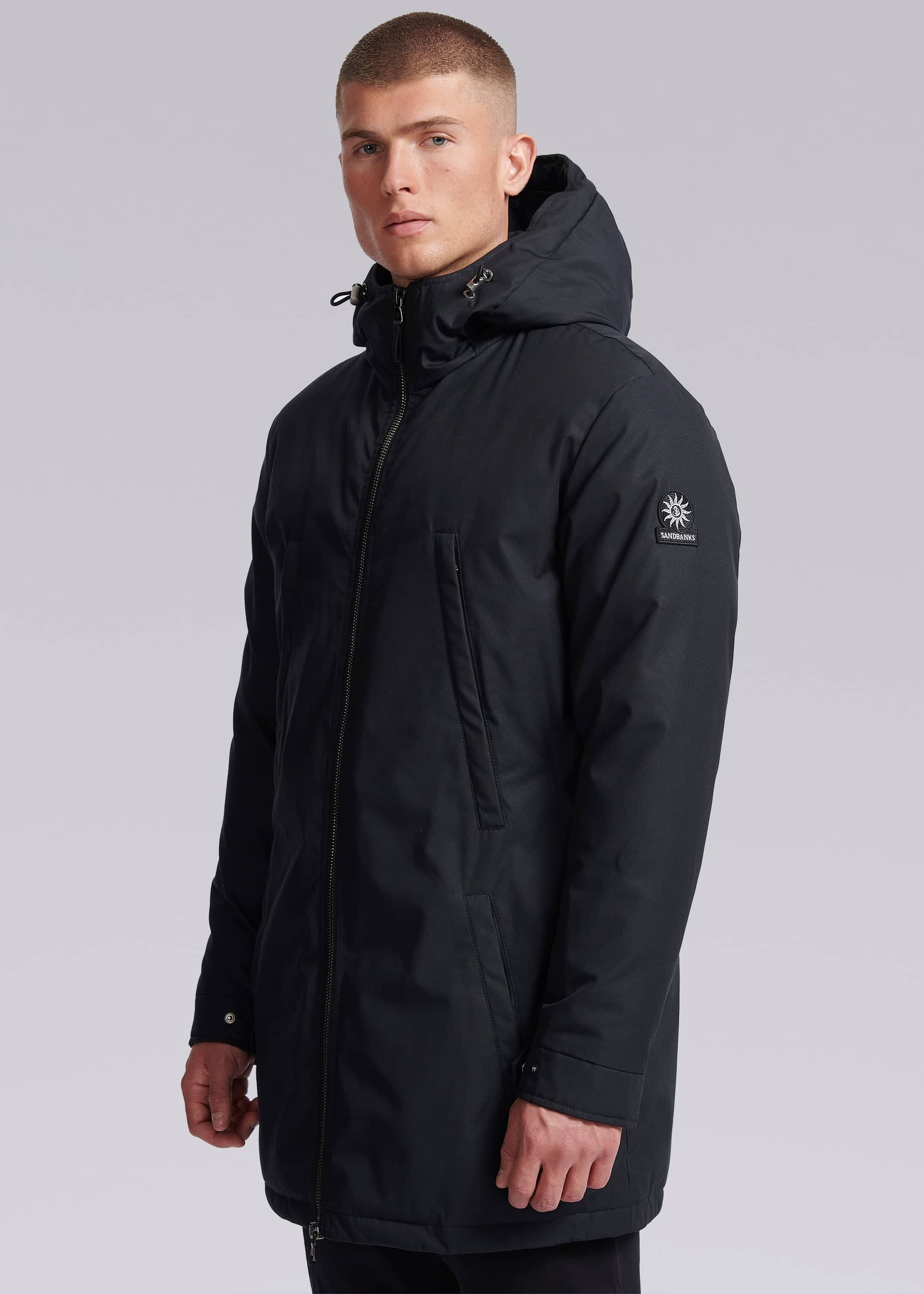 Sandbanks Canford Terrace Jacket - Black - Sandbanks