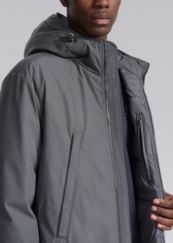 Sandbanks Canford Terrace Jacket - Charcoal