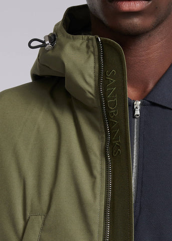 Sandbanks Canford Terrace Jacket - Khaki