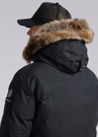 Sandbanks Chester Parka Jacket - Black - Sandbanks