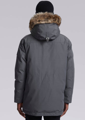 Sandbanks Chester Parka Jacket - Charcoal