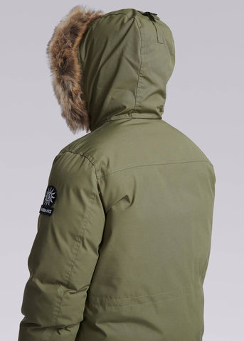 Sandbanks Chester Parka Jacket - Khaki - Sandbanks