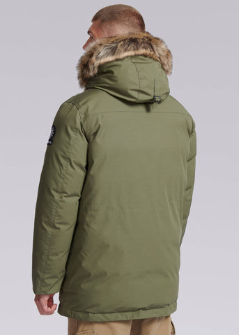 Sandbanks Chester Parka Jacket - Khaki - Sandbanks