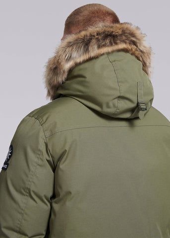 Sandbanks Chester Parka Jacket - Khaki - Sandbanks