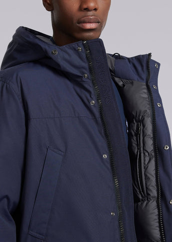 Sandbanks Chester Parka Jacket - Navy - Sandbanks