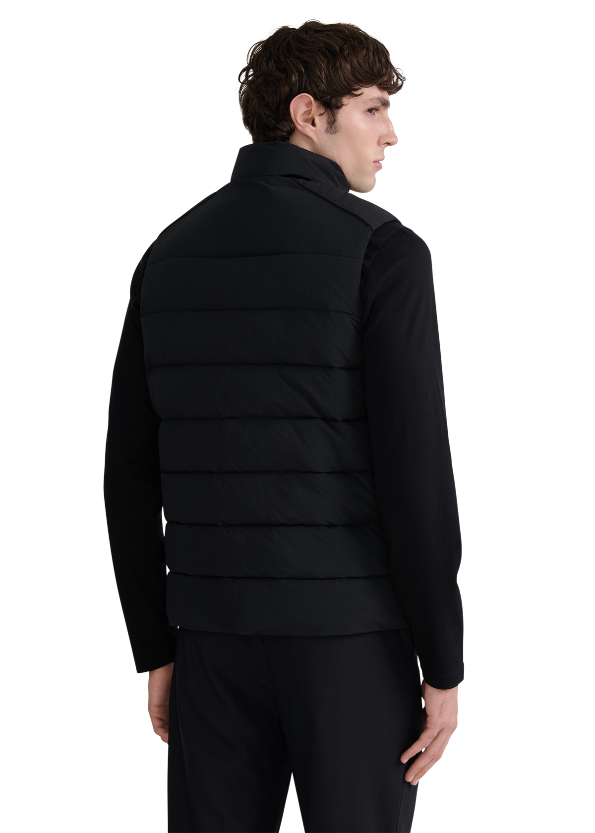 Martello Puffer Gilet - Black