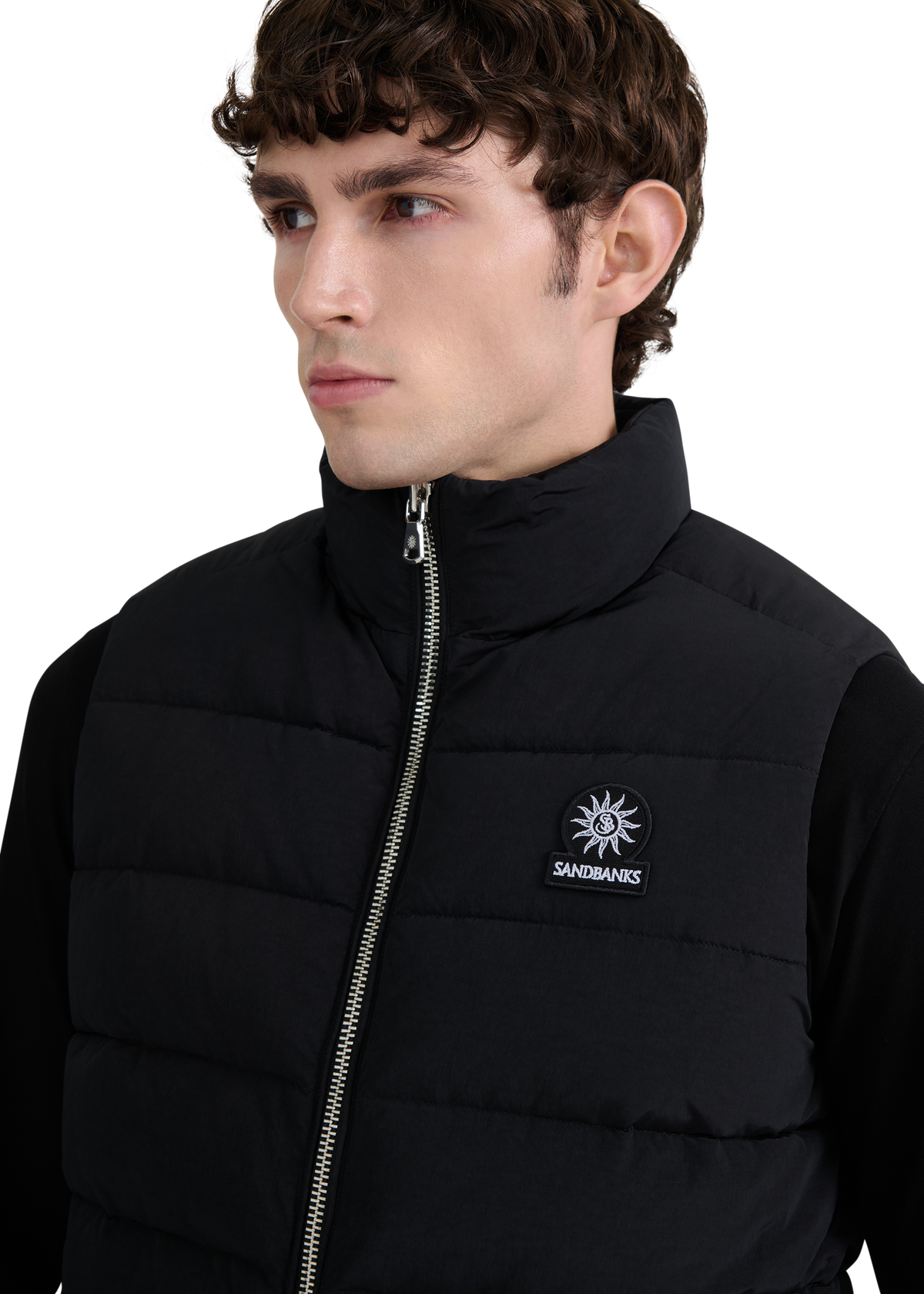 Martello Puffer Gilet - Black