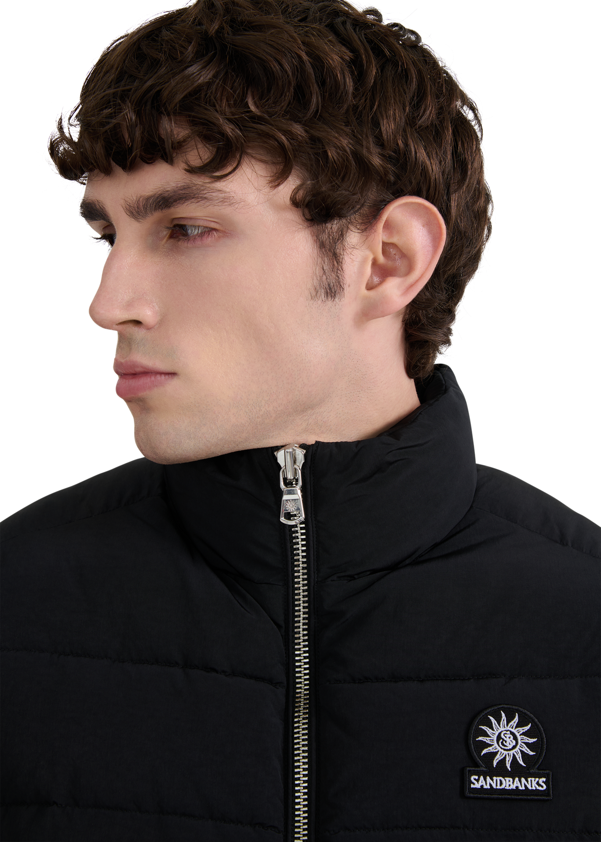 Martello Puffer Gilet - Black