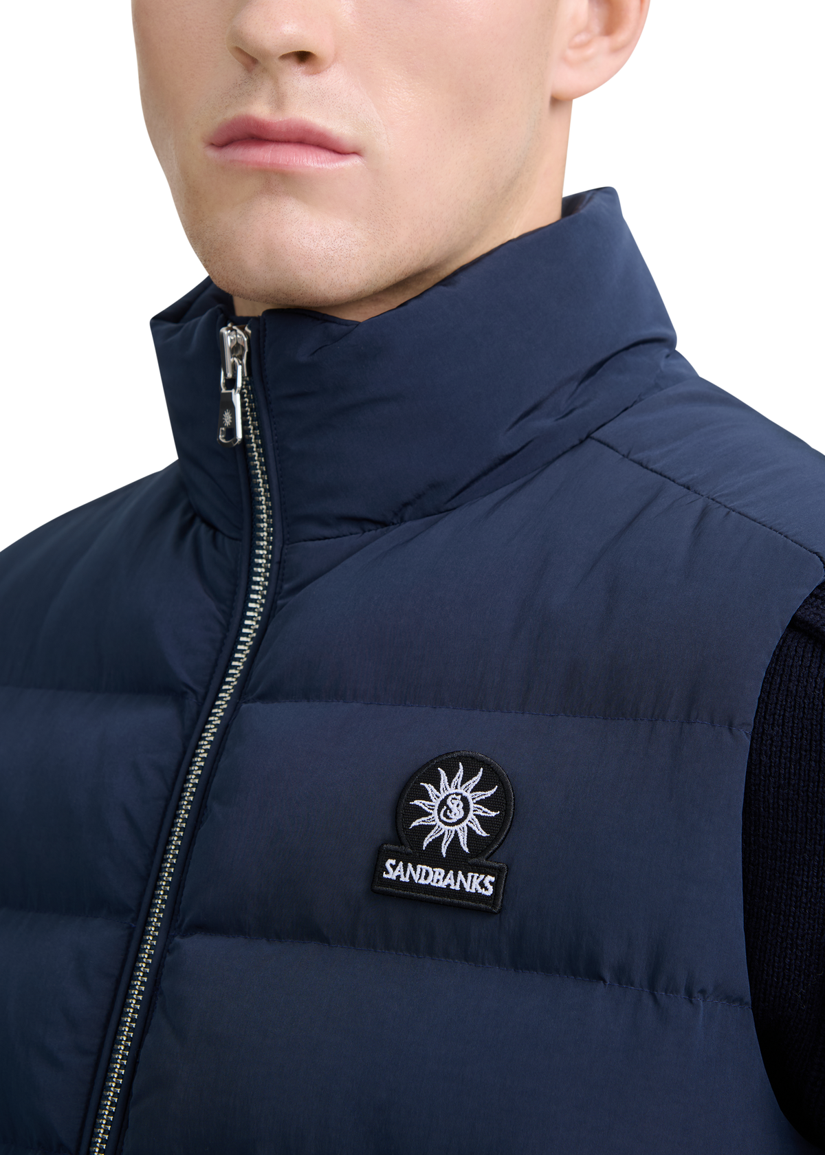 Martello Puffer Gilet - Navy