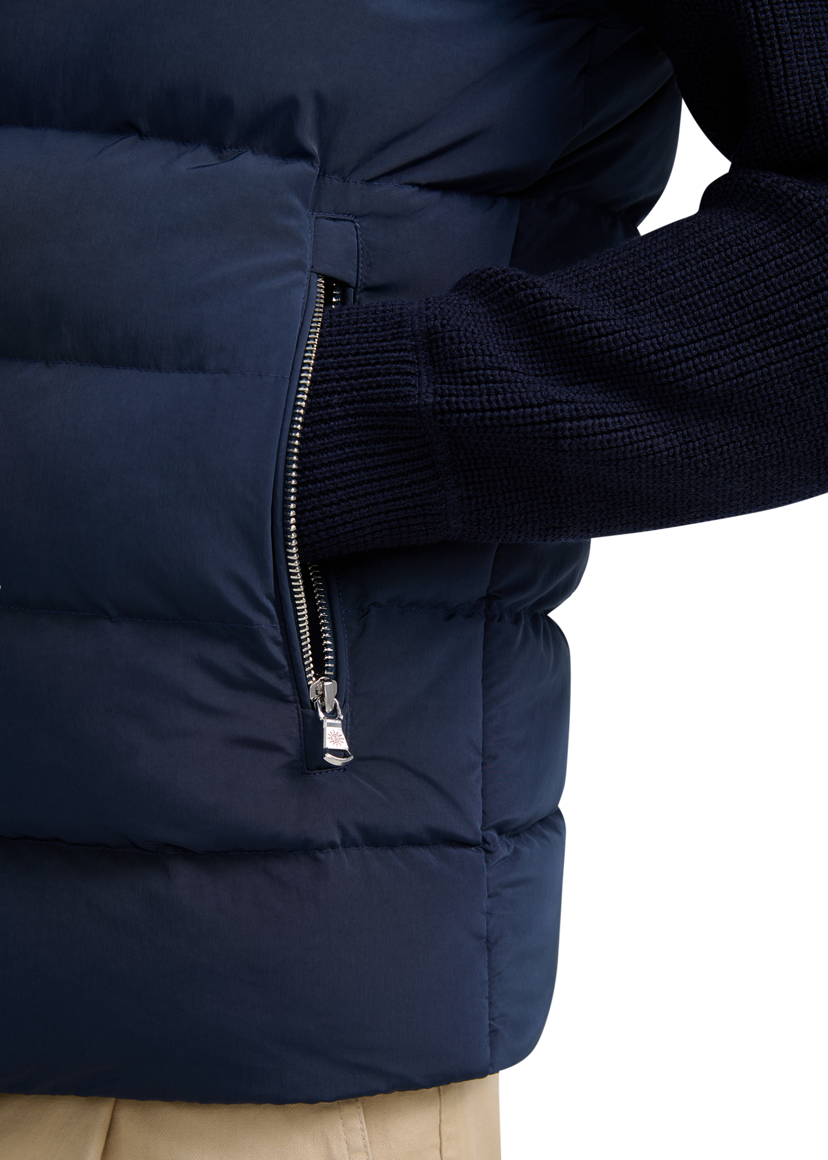 Martello Puffer Gilet - Navy