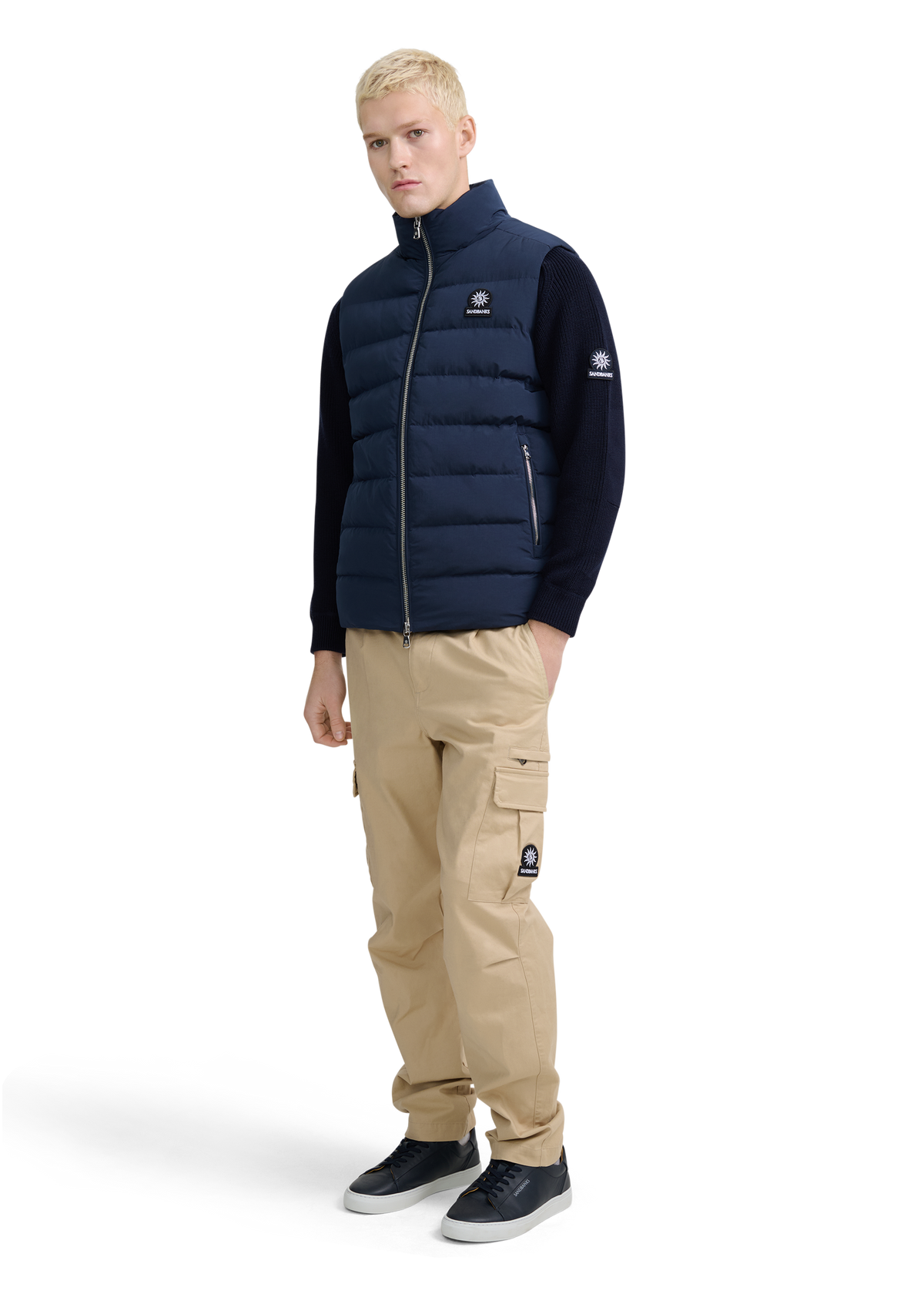 Martello Puffer Gilet - Navy
