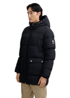 Valon Mid-Length Down Jacket - Black