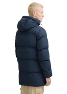 Valon Mid-Length Down Jacket - Navy